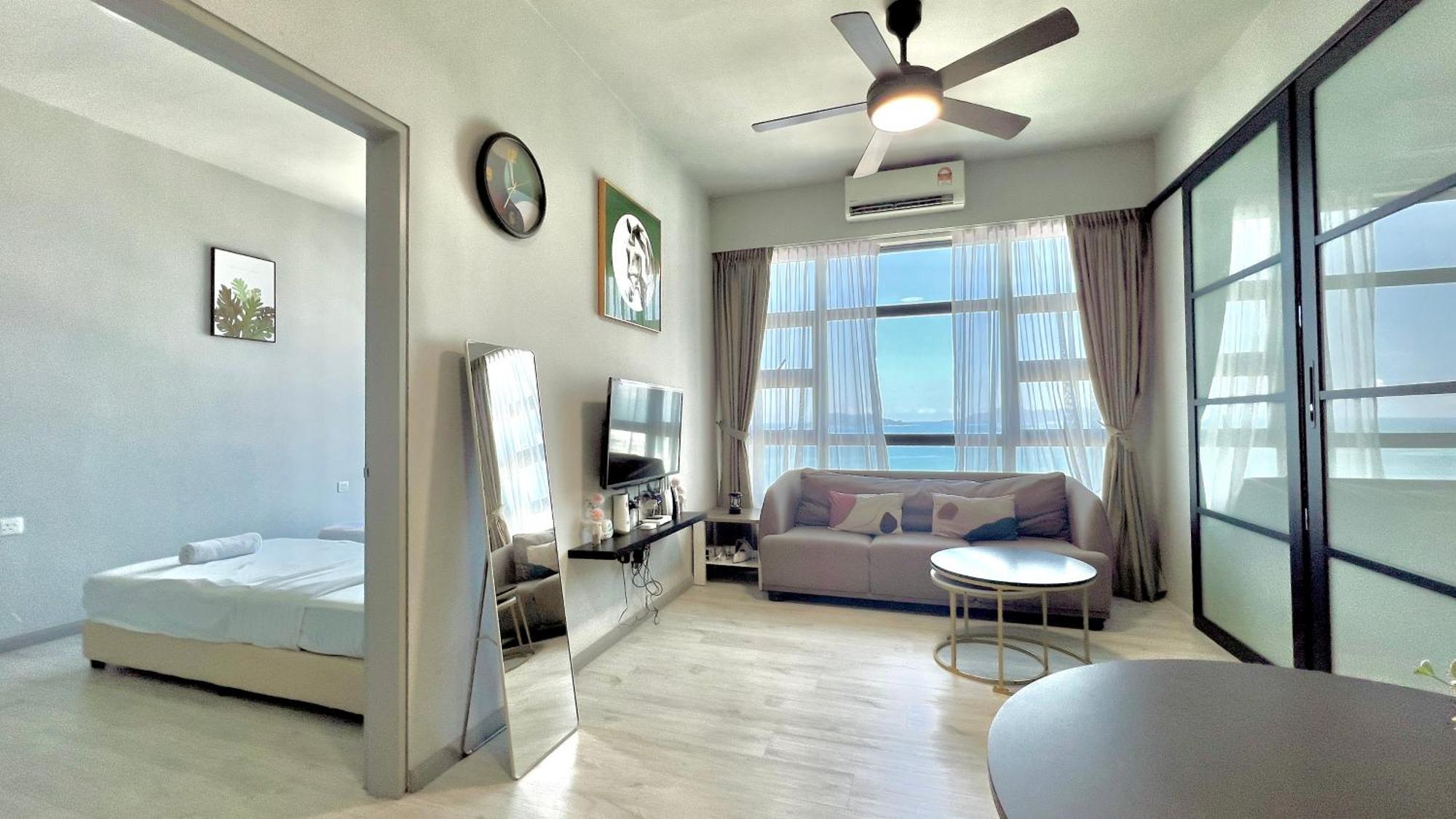 Pangsapuri Jq Unity 2 High Floor Seaview Netflix 6pax